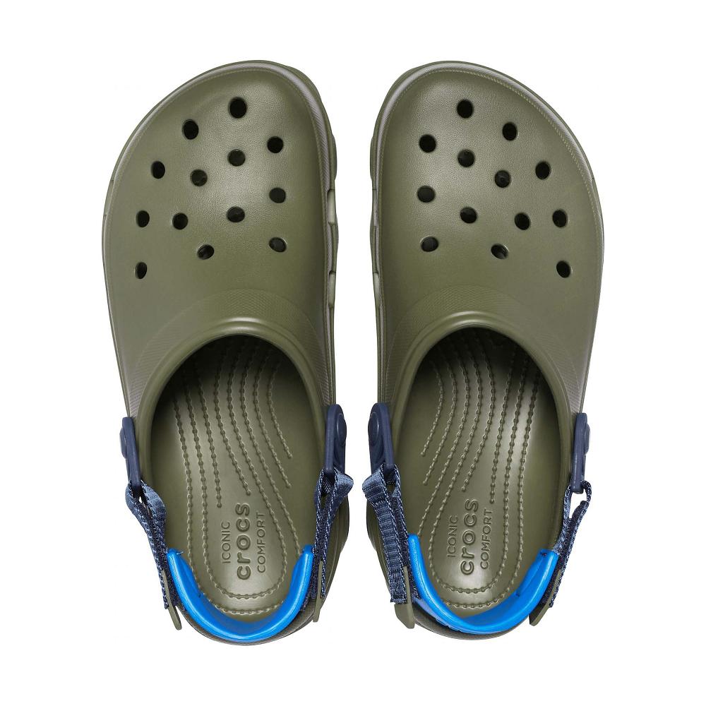 Olive Women's Crocs Classic All-Terrain Clogs | NZ 0067GSOL
